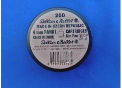 Náboje 4mm Flobert - kulička 200ks (Sellier & Bellot)